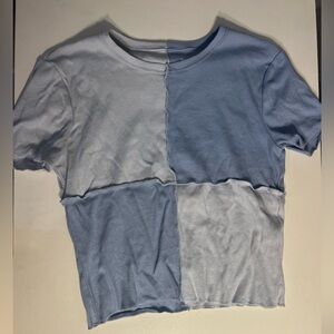 Hollister Light Blue Baby Tee
